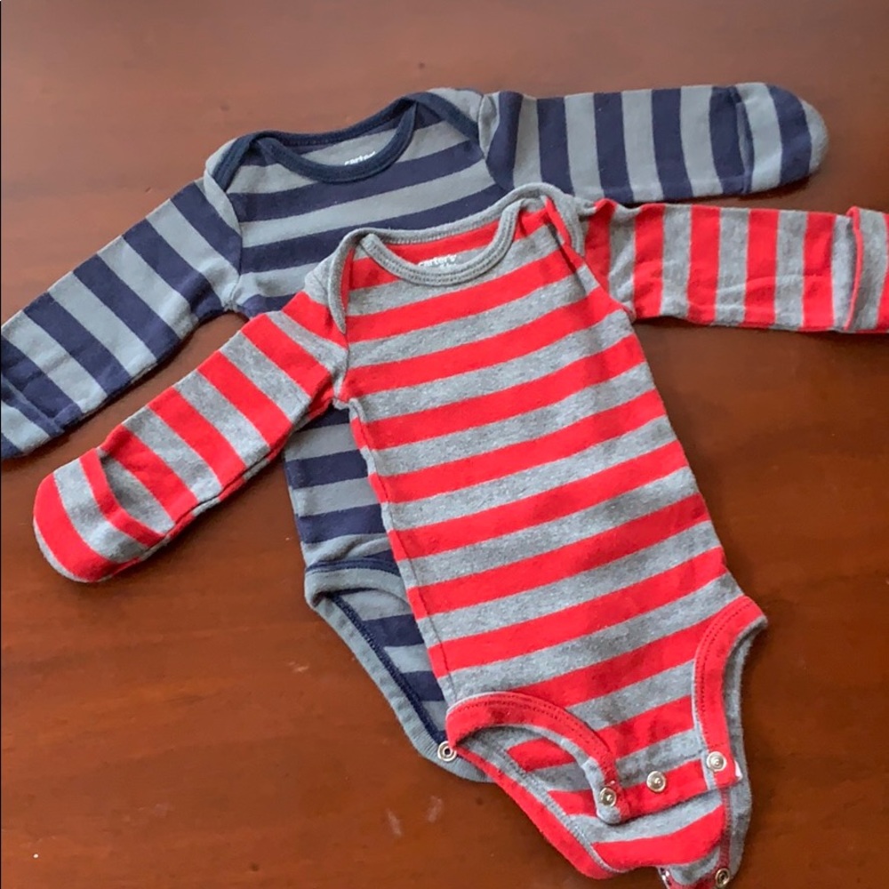 Baby boy long sleeve onesies